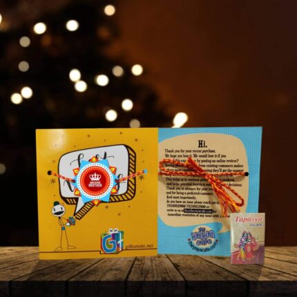 TheYaYaCafe Family Rakhi for Brother Combo Set of 5 Printed Super Batman Bro Rakhi Raksha Bandhan - Image 9