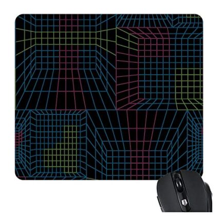 TheYaYaCafe Graciously 3D Printed Mousepad for Computer, Pc, Laptop - Image 1