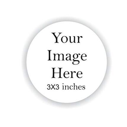 Personalised Printed Fridge Magnet Corporate Gifts - Round
