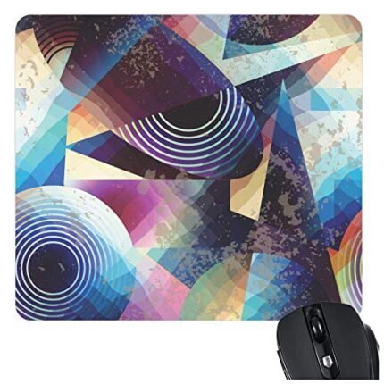 TheYaYaCafe Rhythmically Abstract Printed Mousepad for Computer, Pc, Laptop - Image 1