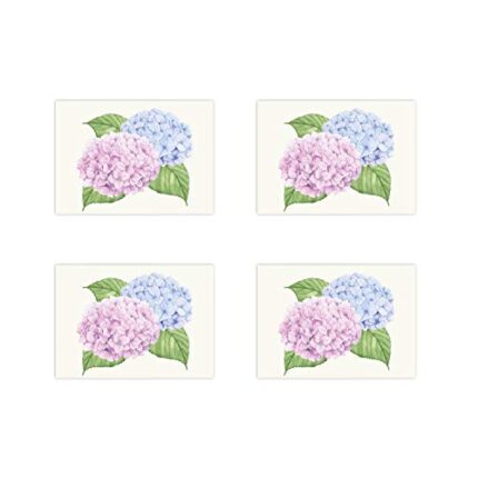 TheYaYaCafe Set Of 4 Table Mats Floral Flower Resplendent Printed Placemats - Image 1