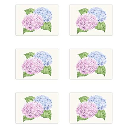 TheYaYaCafe Set Of 6 Table Mats Floral Flower Resplendent Printed Placemats - Image 1