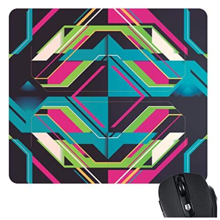 TheYaYaCafe Sprucely Abstract Printed Mousepad for Computer, Pc, Laptop - Image 1