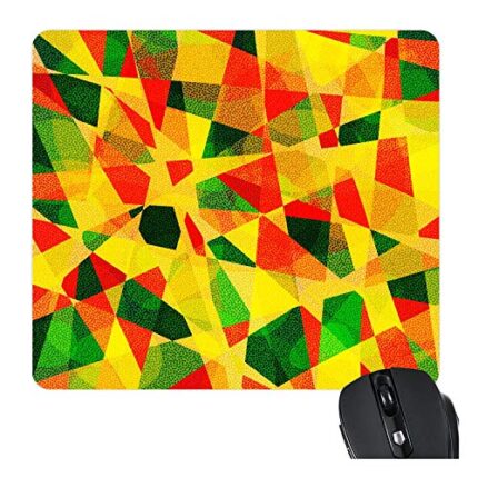 TheYaYaCafe Symmetrically 3D Printed Mousepad for Computer, Pc, Laptop - Image 1