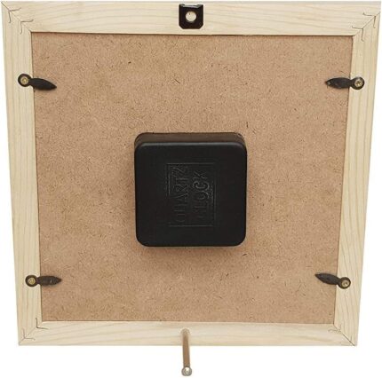 TheYaYaCafe Teachers Day Gifts, 8 X 8 Inches Desk Clock Apple No.1 Teacher Canvas - Image 3