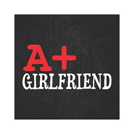 TheYaYaCafe Valentine Gifts For Girlfriend Fridge Magnet A+ Girlfriend Printed - Round - Image 1