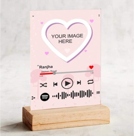 TheYaYaCafe Valentine day Gifts, Customized Printed Acrylic Art Music Plaque Photo Style Personalised Album Cover Birthday Present - Image 3