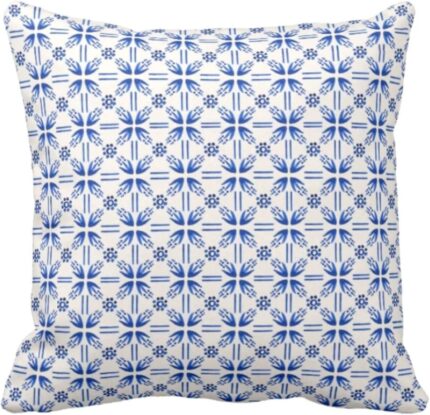 TheYaYaCafe Yaya Cafe 16 x 16 inch Splendid Alluring Indigo Printed Cushion Covers Set of 4 for Home Sofa - Image 6