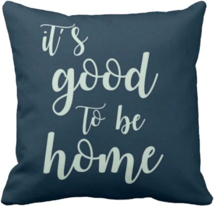 TheYaYaCafe Yaya Cafe 24x24 inches This is Our Happy Place Printed Cushion Covers Set of 5 Sofa - Image 7