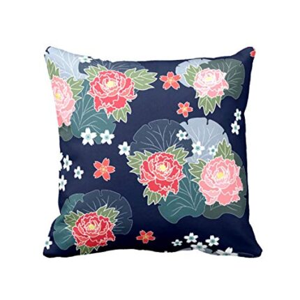 Angelic FLoral Flowers Printed Cushion Covers - Image 3