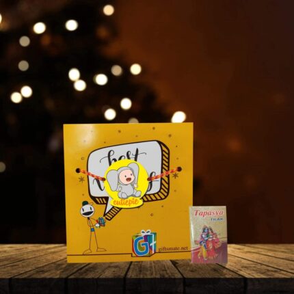 TheYaYaCafe Yaya Cafe Family Rakhi for Brother Combo Set of 4 Printed Cute Baby Bear Bro Rakhi Raksha Bandhan - Image 7