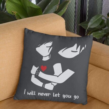 TheYaYaCafe Yaya Cafe Never Let You Go Love Printed Throw Cushion Cover - 24 x 24 inches - Image 8