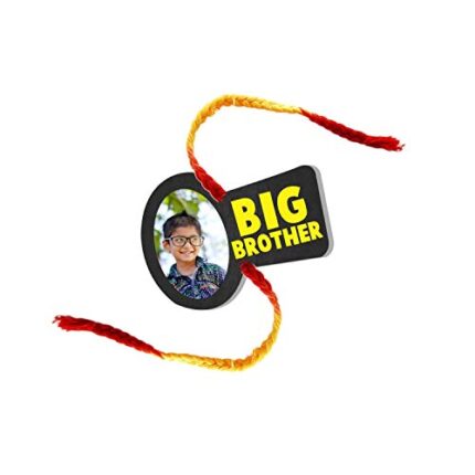 TheYaYaCafe Yaya Cafe Personalized Rakhi for Brother Big Brother Printed Rakhi Raksha Bandhan - Image 1