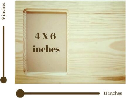 TheYaYaCafe Yaya Cafe Teachers Day Gifts Engraved Poem Photo Frame Wooden - Teacher Teach from Heart - Image 3