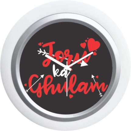 TheYaYaCafe Yaya Cafe Valentine Gifts for Wife Joru Table Clock Desk Wood 6 x 6 inches