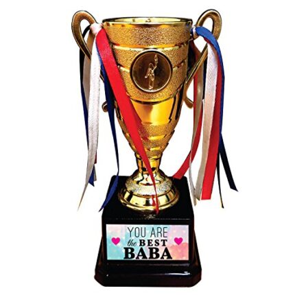 TheYaYaCafe Yaya Cafe You are Best Baba Bengali Trophy Golden Champion Award for Father - Image 1