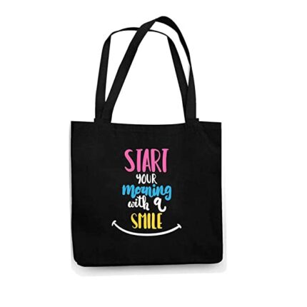 Push Your Ability Black Tote Bag - Image 13