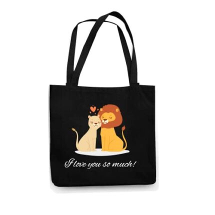 TheYaYaCafe Printed Cotton Black Tote Bag|Multipurpose bag|Lightweight - Image 10
