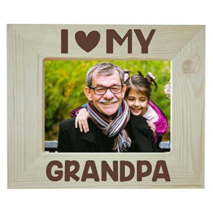 TheYaYaCafe Fathers Day Gift Engraved Wooden Photo Frame - Image 8