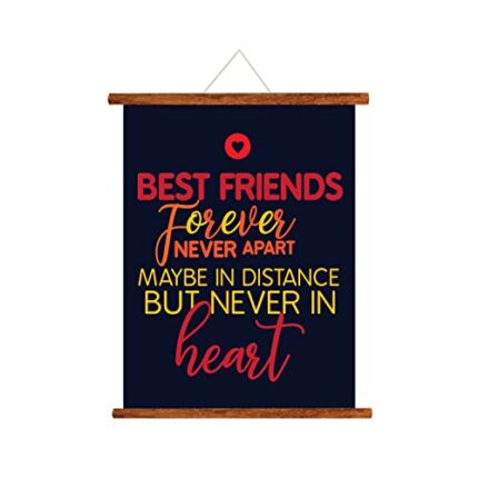 TheYaYaCafe Best Friends Gifts Scroll Greeting Card Certificate for Worlds Greatest Friend - Image 8