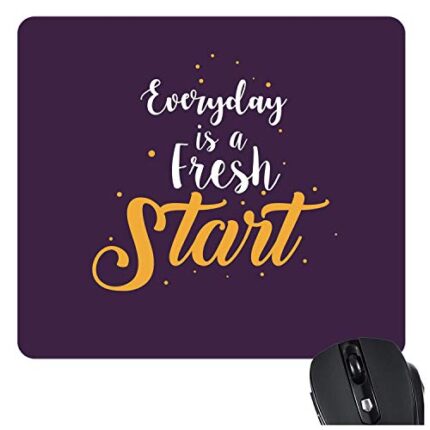 TheYaYaCafe Good Vibes Only Motivational Quote Printed Mouse Pad for Computer, PC, Laptop - Image 6