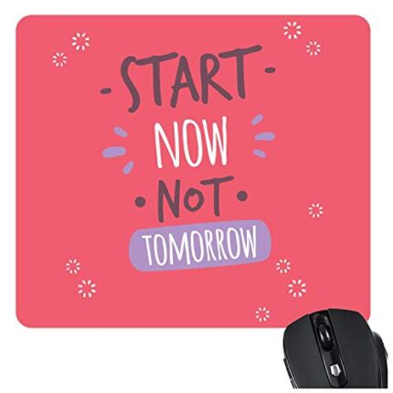 TheYaYaCafe Good Vibes Only Motivational Quote Printed Mouse Pad for Computer, PC, Laptop - Image 11