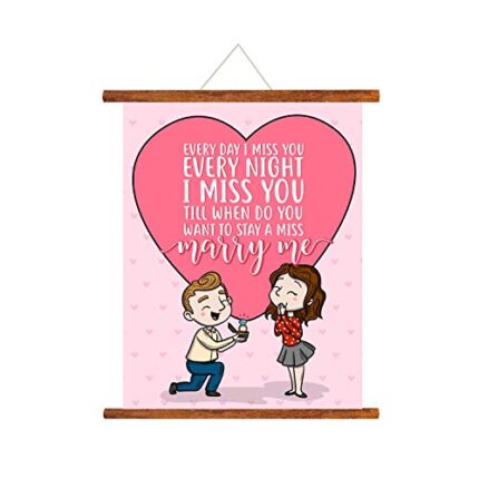 TheYaYaCafe Marry Me Love Greeting Card Scroll - Image 4