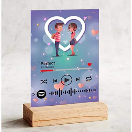 TheYaYaCafe Valentine's Day Gifts Customized Printed Acrylic Art Romantic Hollywood Songs Music Plaque Photo Style Personalized Album Cover - Image 3