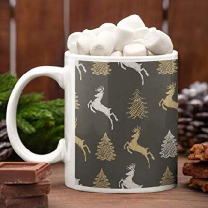 YaYa Cafe Christmas Gifts Splendid Coffee Mug, 330 ml with Coaster - Image 1