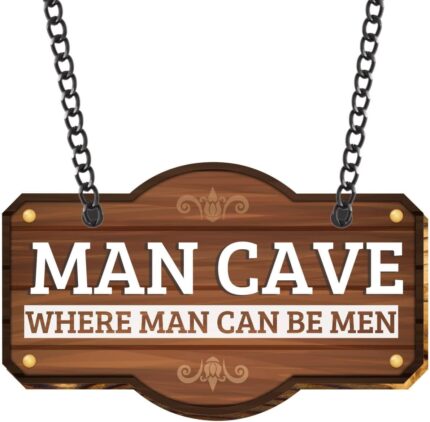 YaYa cafe for Dad Man Cave Wall Door Hanging - Image 1