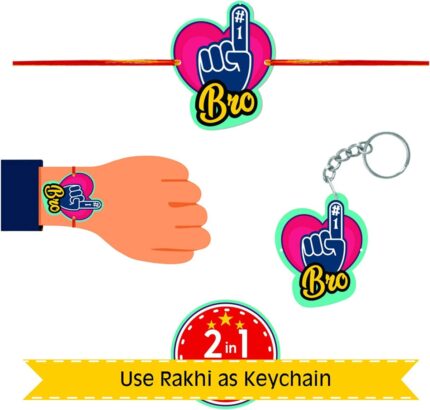 Yaya Cafe Birthday Rakhi Gifts for Brother, Super Brother Framed Wall Clock - 6 x 6 inches - Image 5
