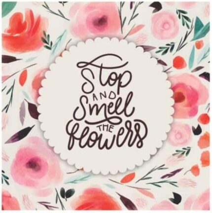 Yaya Cafe Classy Floral Flower Handmade Ceramic Coffee Mug with Coaster 325 ml - Image 4