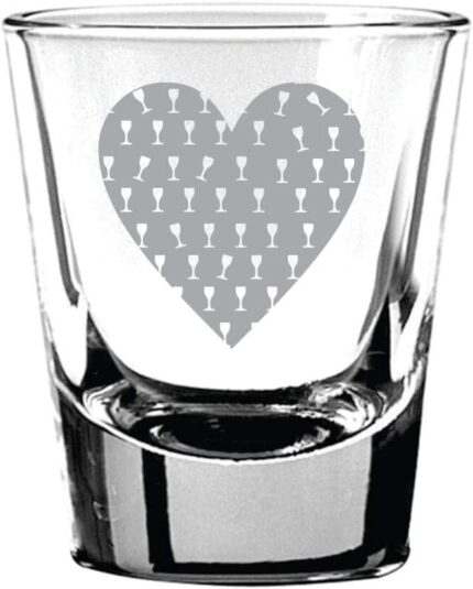 Yaya Cafe Daaru Heart Do Ghoot Andar to Hum Sikandar Hindi Engraved Shot Glassess Set of 2 - Image 3