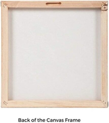 Yaya Cafe Natkhat Krishna Yashoda Maa Wall Painting Canvas Frame Poster Gifts - 18 x 12 inches - Image 3