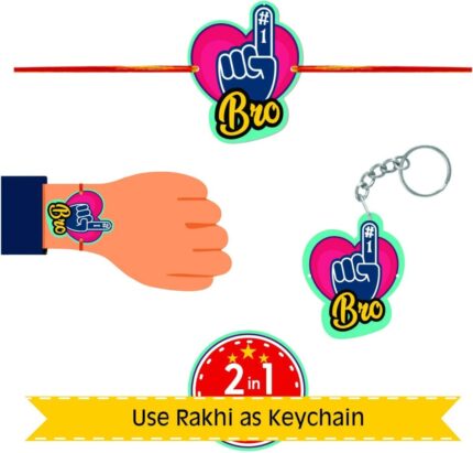 Yaya Cafe Rakhi Gift for Brother Mousepad Bharatashree Rakhi - Image 5