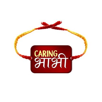 Yaya Cafe Rakhi for Bhabhi Caring Bhabhi Printed Rakhi Raksha Bandhan with Roli Tika - Image 1