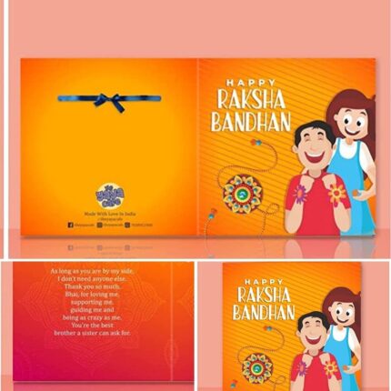 Yaya Cafe Rakhi for Brother Boy Printed Rakhi Shree Raksha Bandhan - Image 4
