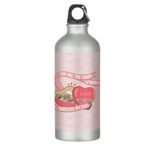 Yaya Cafe Valentine Gifts for Girlfriend You are The Candy Which Sweetens My Life Stainless Steel Sipper Water Bottle - 600 ml