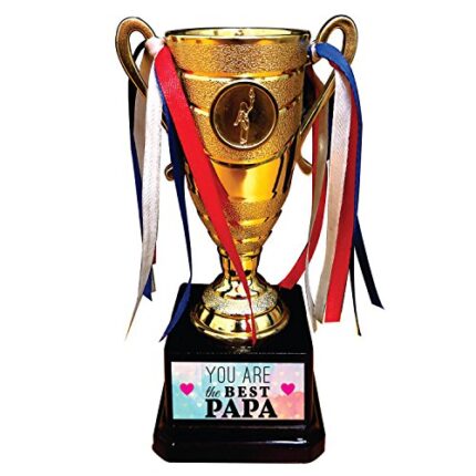 Yaya Cafe You are Best Papa Trophy Golden Champion Award for Father - Image 1